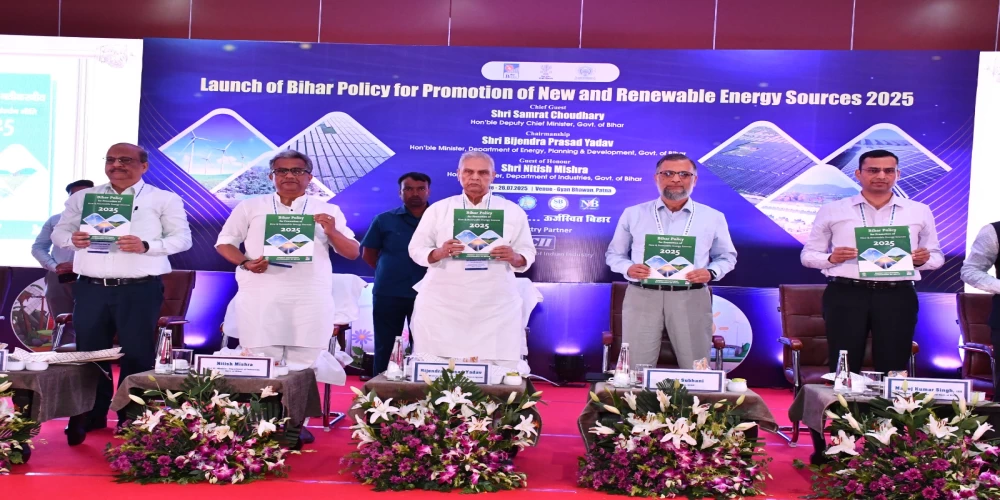 Bihar unveils New Renewable Energy and Pumped Storage Policies, signs major MoUs worth thousands of crores